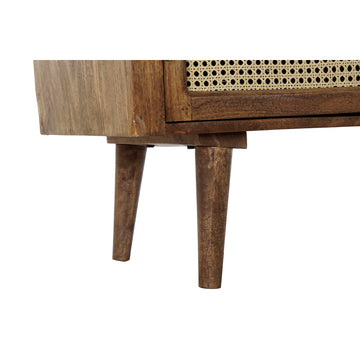 Detail Anrichte mit Rattan und Mango-Holz Beinen - homely Family Shop