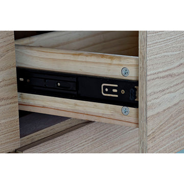 Schublade aus Holz mit Schiebemechanismus der DKD Home Anrichte - homely Family Shop