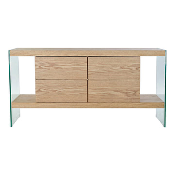 DKD Home Dekor Anrichte aus Holz mit Kristall Design und MDF - homely Family Shop