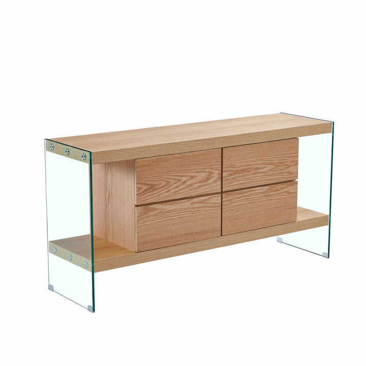 DKD Home Decor Anrichte mit Kristall und Holz Schubladen. - homely Family Shop