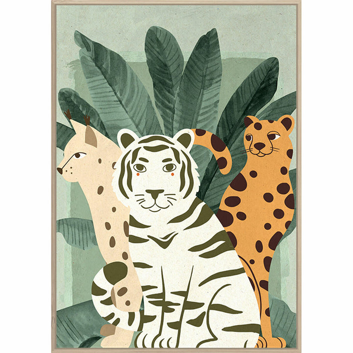 DKD Home Decor Bild: Tropische Tiere im Rahmen. Tierbild, Deko - Homely Family Shop