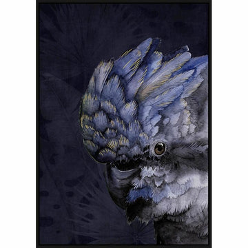 DKD Home Decor Bild: Tropischer Papagei mit blauen Federn - homely Family Shop
