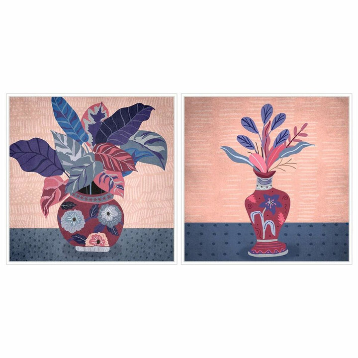 Dekorative Vasen mit Pflanzen, skandinavisches Design von DKD Home Decor - Homely Family Shop