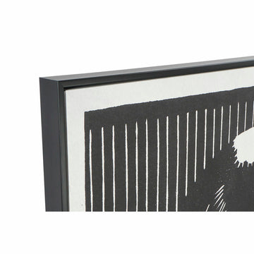 Modernes Papagei Bild mit schwarzem Rahmen von DKD Home Decor - homely Family Shop
