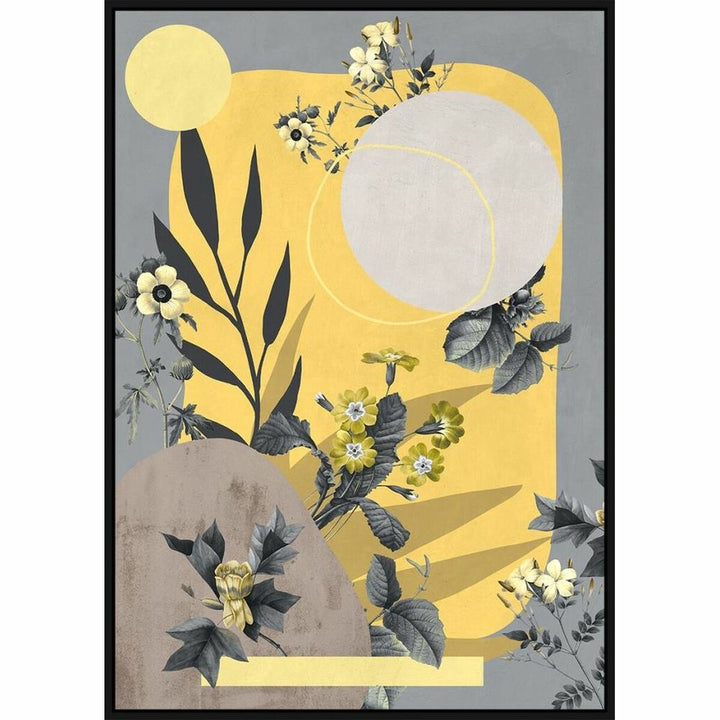 Skandinavisches Bild mit Blumen und Formen von DKD Home Decor - homely Family Shop