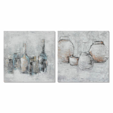 Gemälde mit Vasen und Flaschen im traditionellen Stil von DKD Home Decor - homely Family Shop