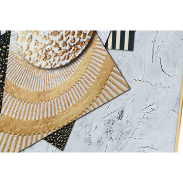 Abstraktes DKD Home Decor Bild mit modernen Formen und Texturen - homely Family Shop
