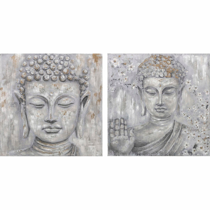DKD Home Dekor Buddha Bild, orientalisch und beruhigend - homely Family Shop