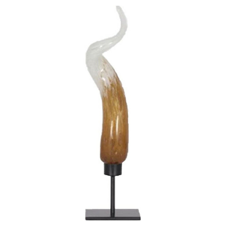 DKD Home Deko-Figur aus Kristall und Metall auf Ständer - homely Family Shop