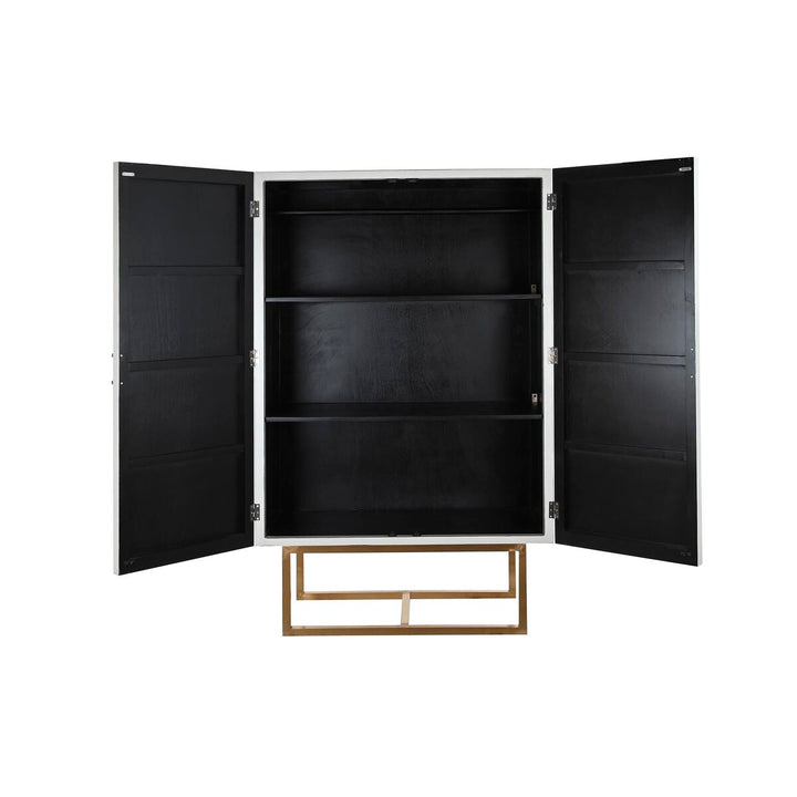 Weißer Pappel Schrank mit Regalen von DKD Home Decor - homely Family Shop