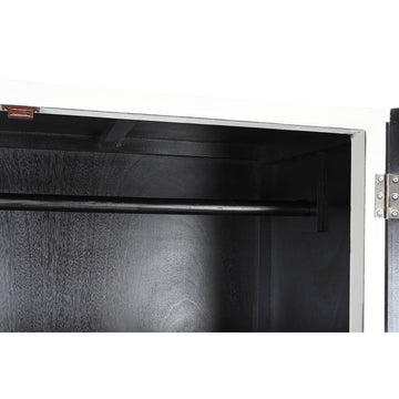 Innenansicht Schrank mit Kleiderstange aus Pappel von DKD Home Decor - homely Family Shop