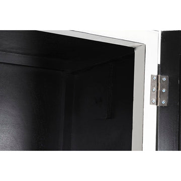 Detailaufnahme: Weißer Pappel Schrank von DKD Home Decor - homely Family Shop