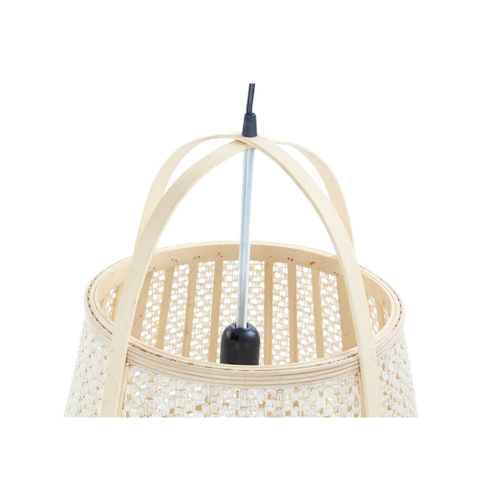 DKD Home Decor Deckenlampe, Natur Creme, gewebtes Design - homely Family Shop