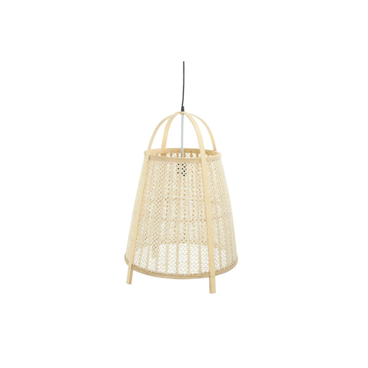 DKD Home Decor Deckenlampe, Creme, natürliches Gewebe Design - homely Family Shop