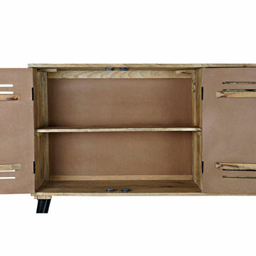 Innenansicht Anrichte aus Mango-Holz und Metall für stilvolle Dekoration - homely Family Shop