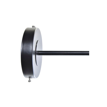 Detail der schwarzen Metall Deckenlampe von DKD Home Decor - homely Family Shop
