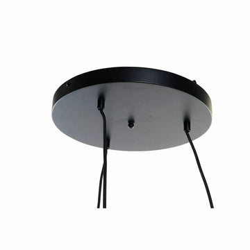Schwarze Metallbasis der tropischen Deckenlampe von DKD Home Decor - homely Family Shop