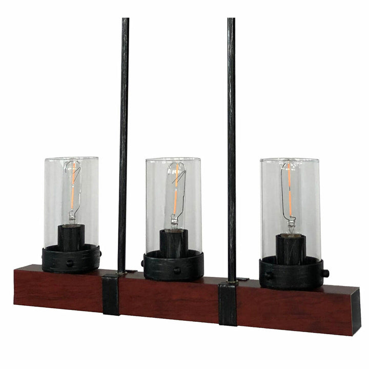 DKD Home Decor Deckenlampe mit Kristall, Schwarz und Braun - Homely Family Shop