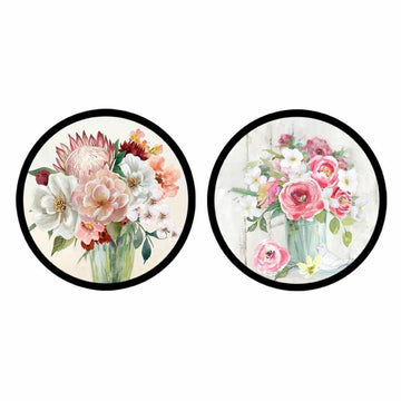 DKD Home Decor Blumenbild mit Vasen und Blumenmuster - homely Family Shop