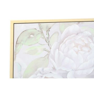 DKD Home Decor Blumen Bild im Shabby Chic Stil mit Holzrahmen - homely Family Shop