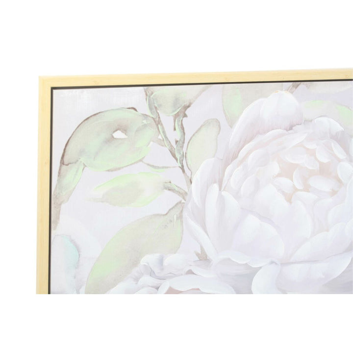 DKD Home Decor Blumen Bild im Shabby Chic Stil mit Holzrahmen - homely Family Shop