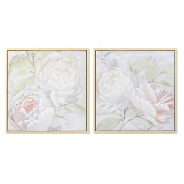 DKD Home Dekor Blumen Bilder im Shabby Chic Stil - homely Family Shop