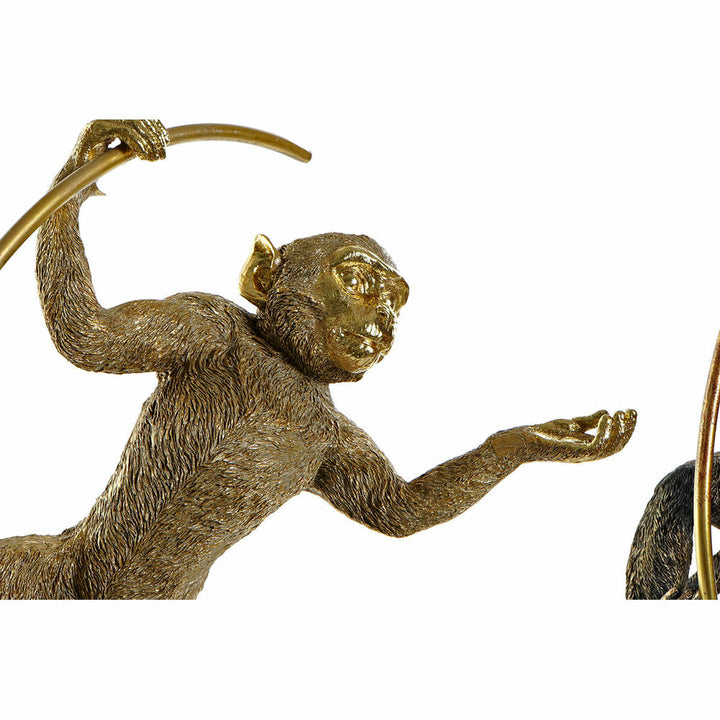 Goldener Affe Deko-Figur mit modernem Design - Homely Family Shop