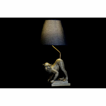 DKD Home Deko Tischlampe mit Affenfuß und schwarzem Schirm - homely Family Shop