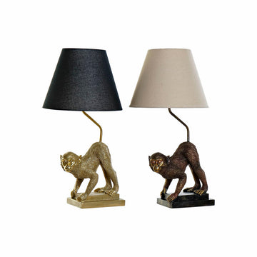 DKD Home Decor Tischlampen mit Affen Design in Gold und Schwarz - homely Family Shop