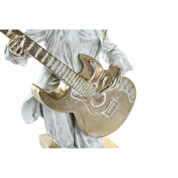 Gold-weiße Musiker Figur mit Gitarre von DKD Home - homely Family Shop