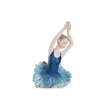 Blaue Ballett-Tänzerin Figur von DKD Home Decor - Homely Family Shop