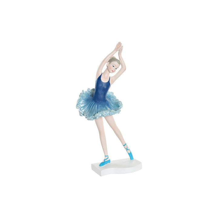 Blaue Ballett-Tänzerin Figur mit Tutu und Schuhen von DKD Home Decor - homely Family Shop