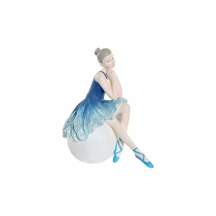 Blaue DKD Home Decor Ballett-Tänzerin Figur mit romantischem Flair - homely Family Shop