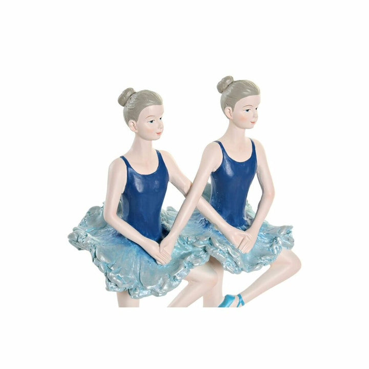 Deko Ballett-Tänzerinnen Figur im romantischen Blau von DKD Home Decor - homely Family Shop