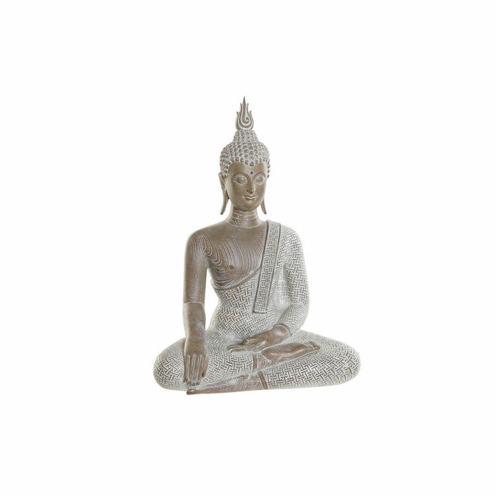 DKD Home Dekor Buddha Figur aus Harz, natürliche Farbe - homely Family Shop