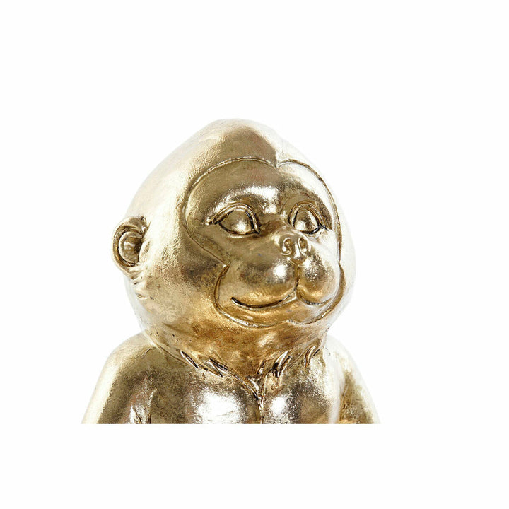 Goldene Deko-Figur im Kolonialstil mit Pflanzenblatt - Homely Family Shop