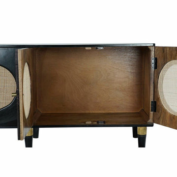 DKD Anrichte aus Mango-Holz mit Rattan Details. - homely Family Shop