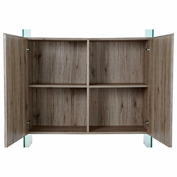 Offene Anrichte DKD Home Dekor aus MDF und Glas - Homely Family Shop