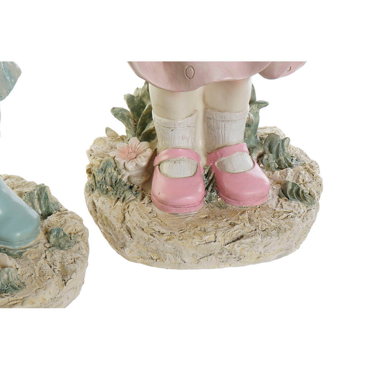 Nahaufnahme von rosa Schuhen der DKD Home Decor Kinderfigur - homely Family Shop