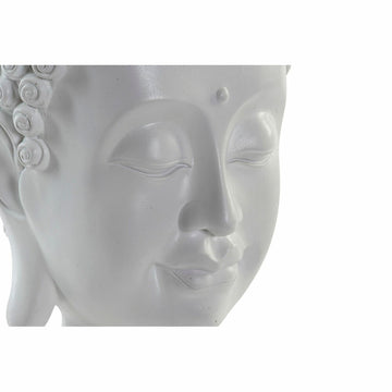 Weiße Buddha Harz Deko-Figur von DKD Home Decor - homely Family Shop