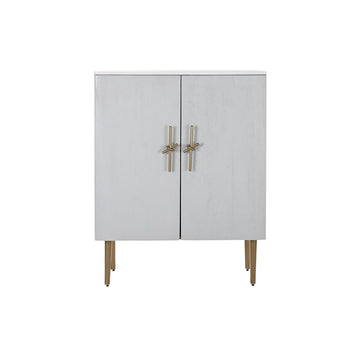 DKD Home Schrank aus Mango-Holz mit goldenen Akzenten - homely Family Shop