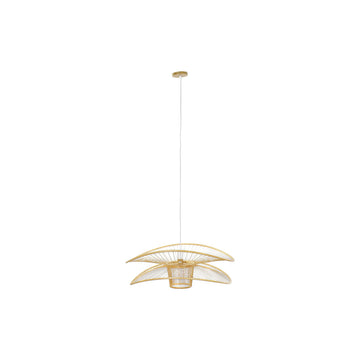 Natürliche Bambus Deckenlampe von DKD Home Decor - homely Family Shop