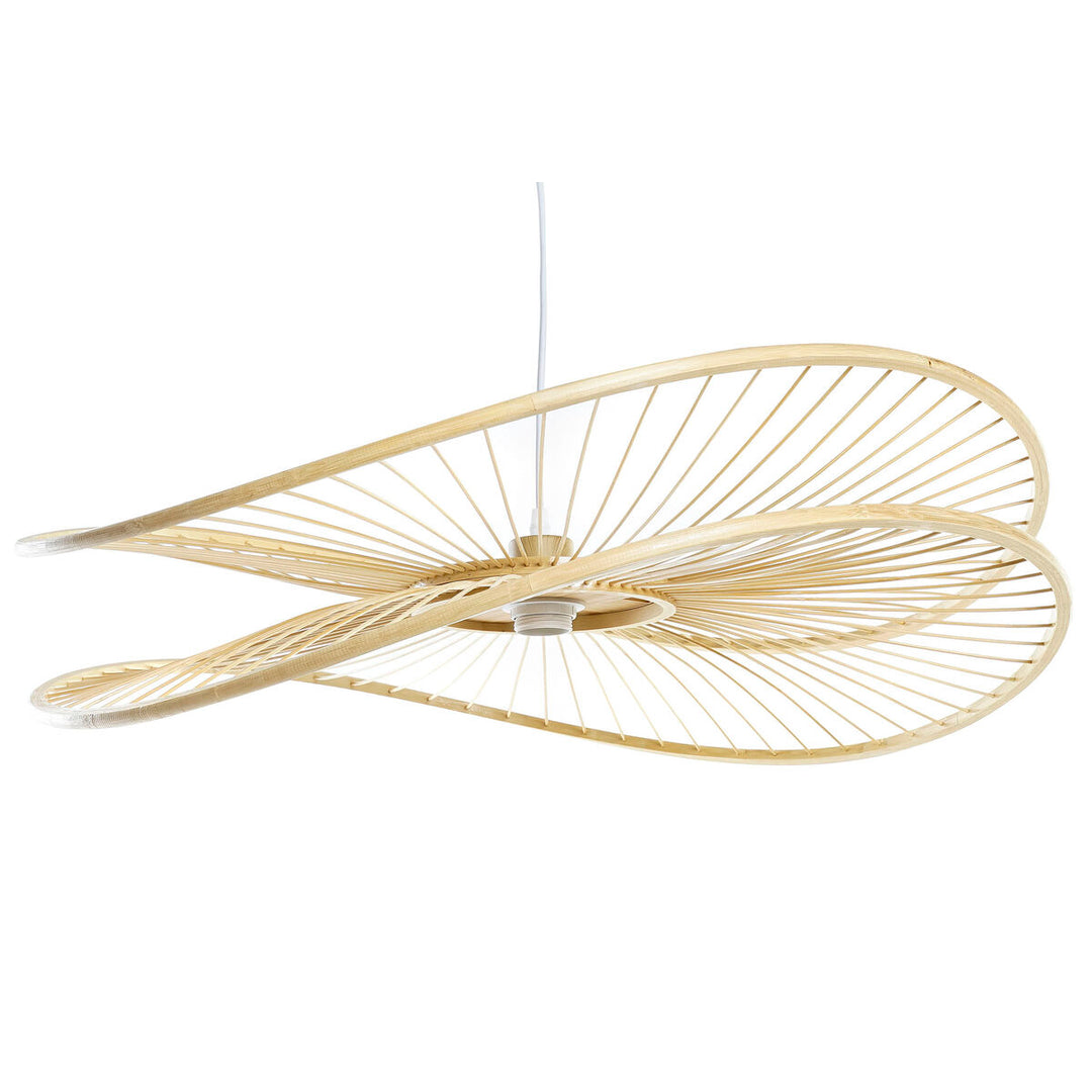 Natürliche Bambus Deckenlampe von DKD Home Decor - homely Family Shop