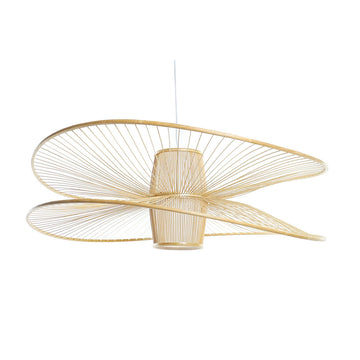 DKD Home Decor Deckenlampe aus Bambus mit natürlichem Design - homely Family Shop