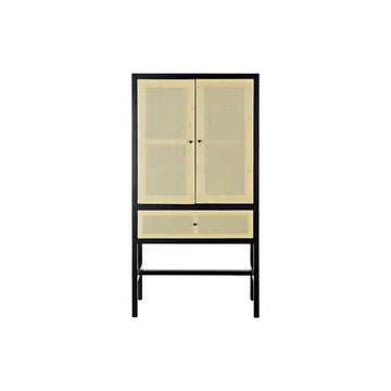 DKD Home Decor Schrank aus Tanne mit schwarzem Rahmen - homely Family Shop
