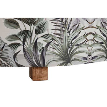 DKD Home Fußstütze mit grünem Tropical Muster - homely Family Shop