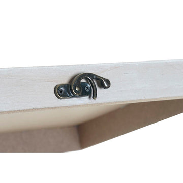 Detailaufnahme der Holz MDF Box mit Metallverschluss - Homely Family Shop