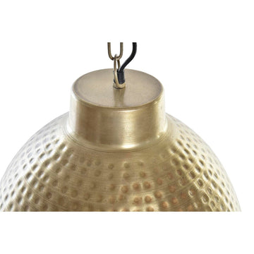 Goldene Metall Deckenlampe mit Muster - Homely Family Shop