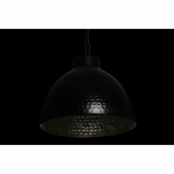 Schwarze DKD Home Decor Deckenlampe, gehämmert, 50W - homely Family Shop