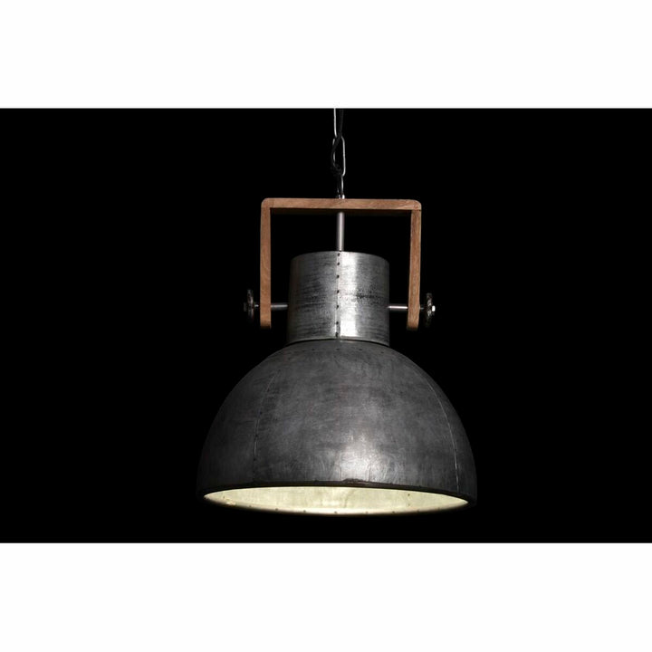 DKD Home Decor Deckenlampe aus Mango-Holz und Metall, braun und silberfarben - homely Family Shop